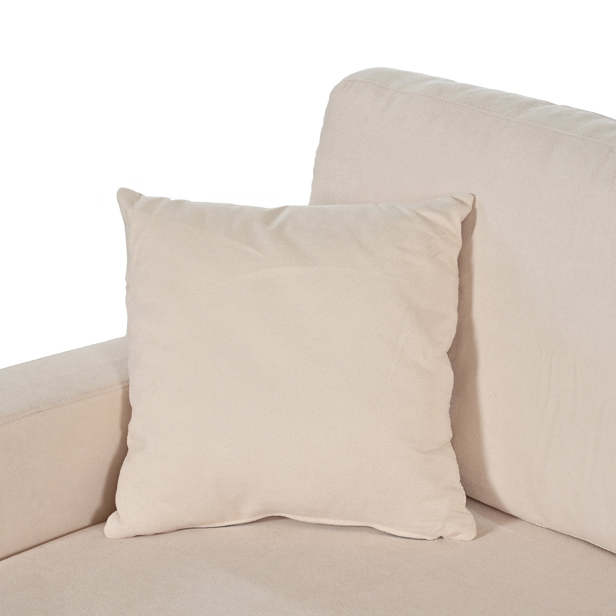 3 Seat Sofa with Removable Cushions and 2 Pillows H733