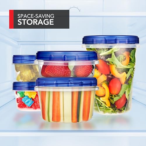 4oz Plastic Containers with Twist Top Lids (6 Pack) J63562