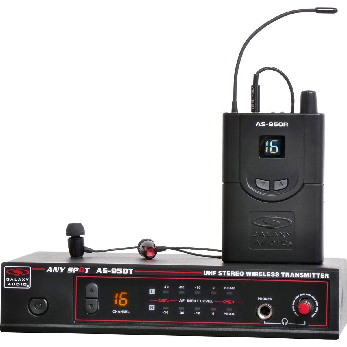 Black In-Ear Wireless System Y1931