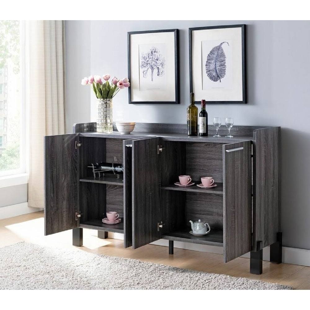 Distressed Sideboard with Two Storage Cabinets S154048