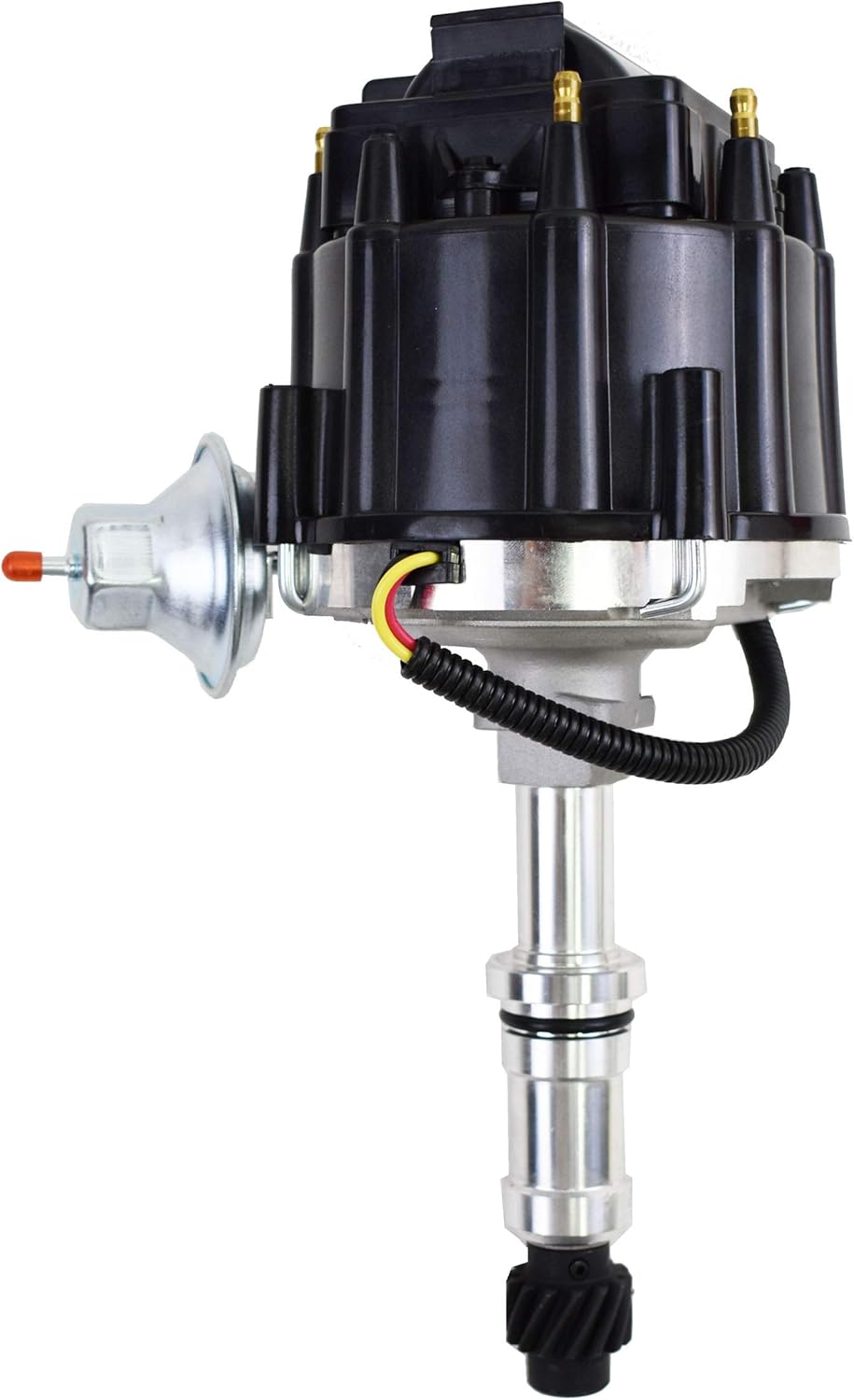 HEI Distributor, 8.0mm Spark Plug Wires, and Battery-Pigtail Harness Kit S75538