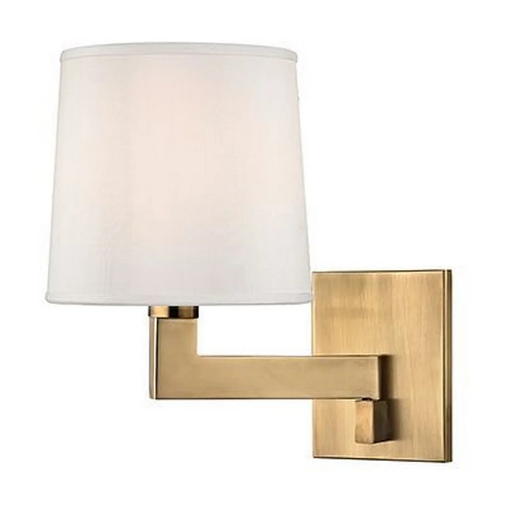 Aged Brass Wall Sconce X7761