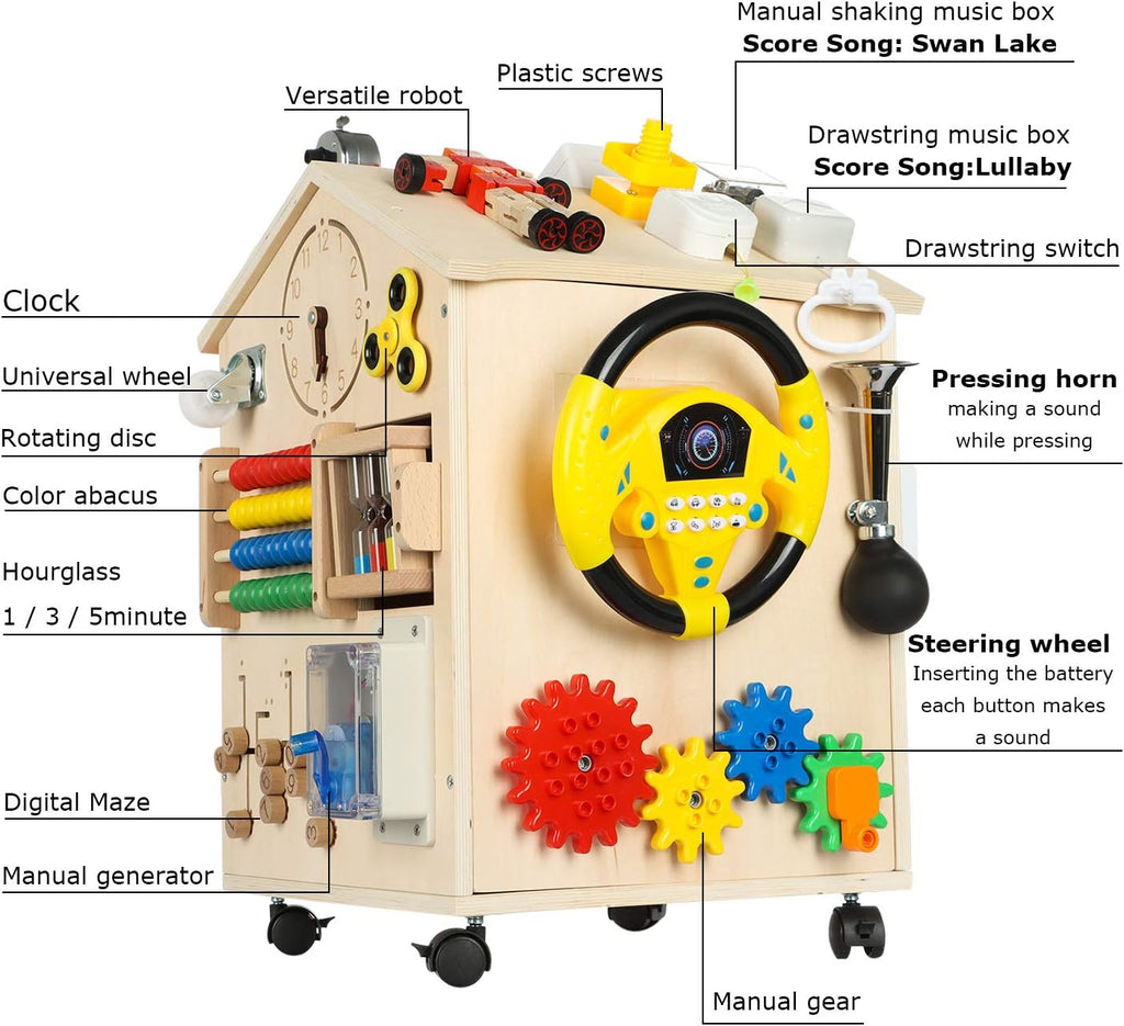 Busy Board House for Toddlers A803457