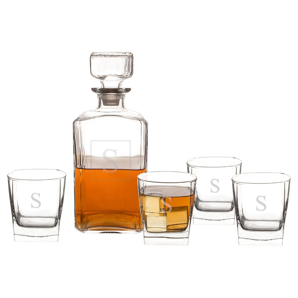 5pc Monogram Decanter Set S167647