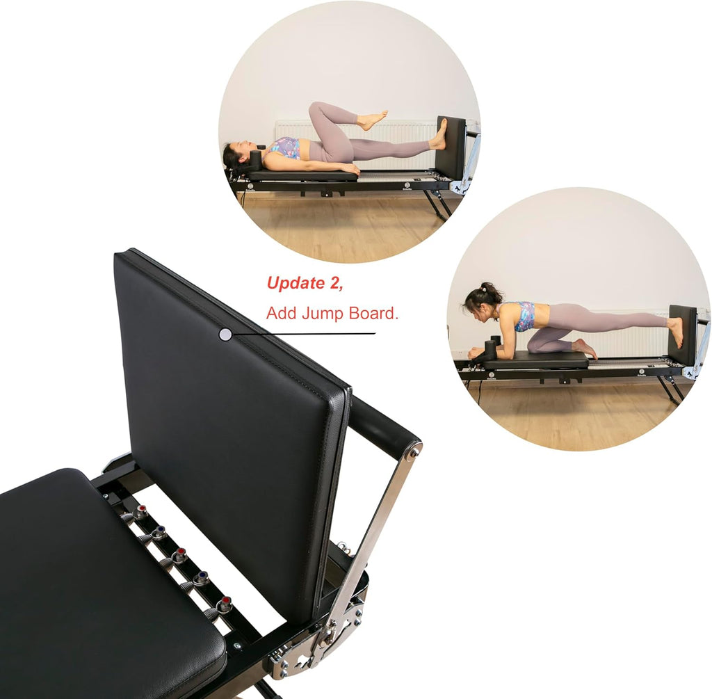 Updated Longer Size Pilates Reformer with Alloy Springs R344500