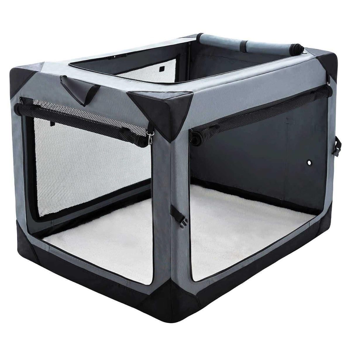 Collapsible 4-Door Soft Dog Crate G959