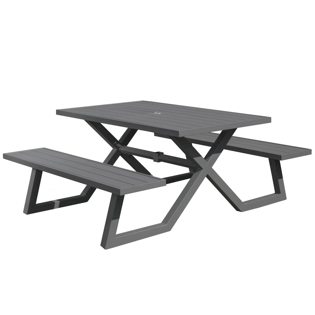 5ft Aluminum Picnic Table N62449