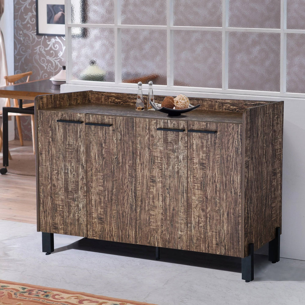 Distressed Sideboard with Two Storage Cabinets S154048