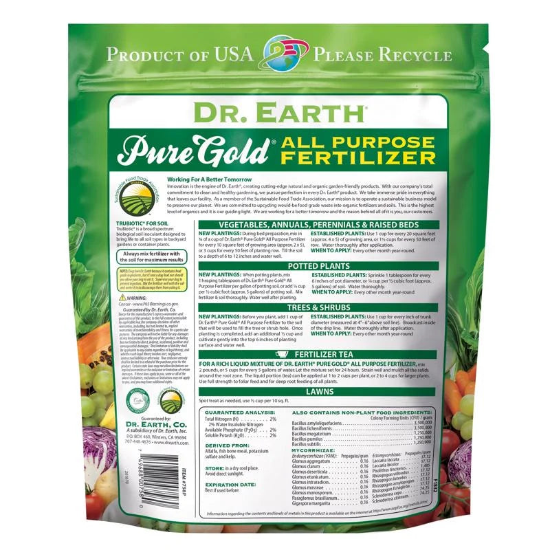 Organic All Purpose Plant Food 3 lb M257
