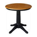 Round Solid Wood Dining Table A54798