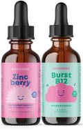 Kids Zinc Vitamin C Liquid B Complex Drops A8287