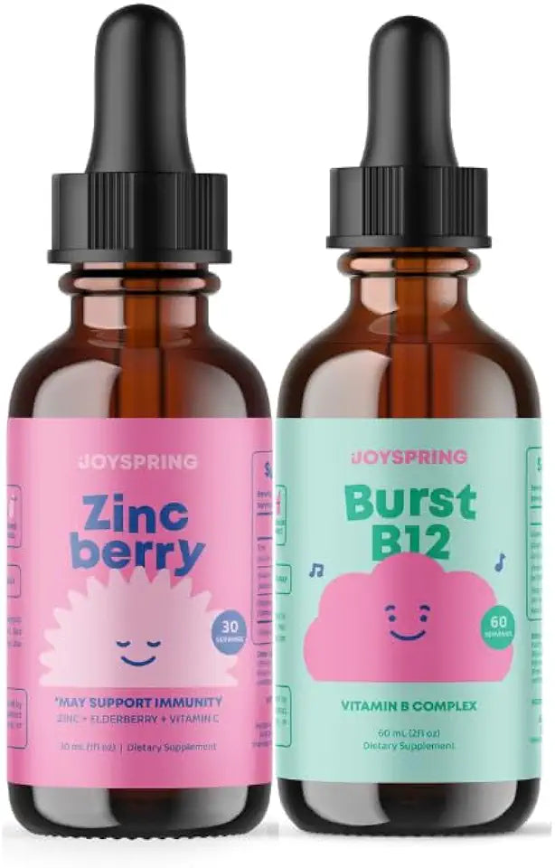 Kids Zinc Vitamin C Liquid B Complex Drops A8287