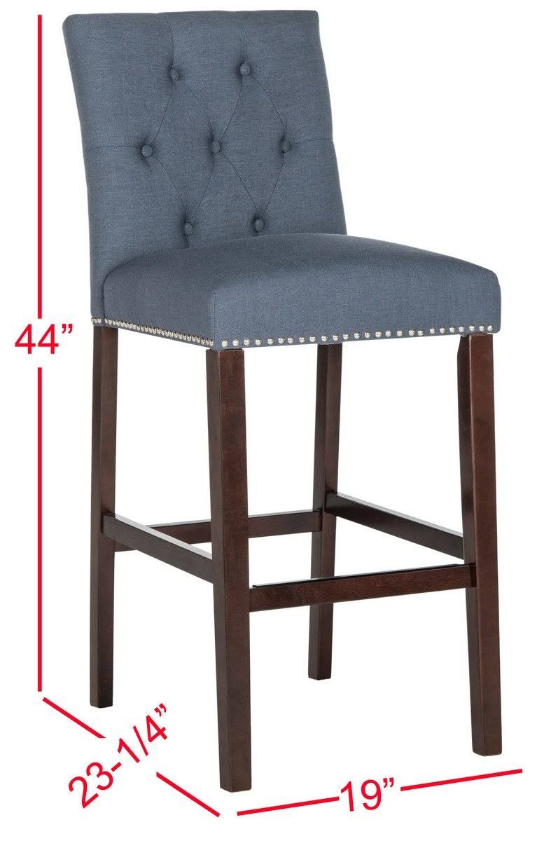 Navy Espresso Bar Stool L385739
