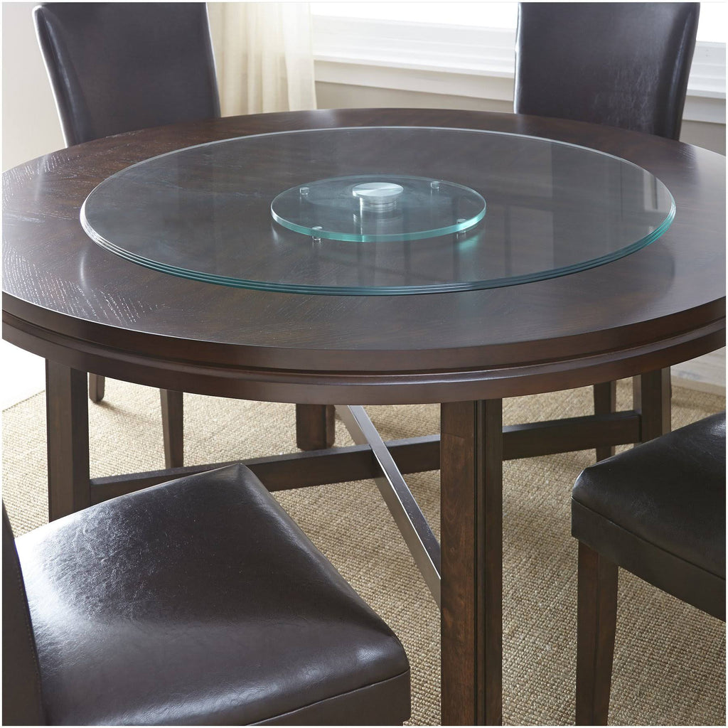 Round Lazy Susan Tempered Glass J5398