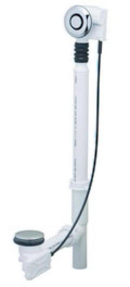 Polished Chrome 33x22 Metal Pushcontrol Cable Y946