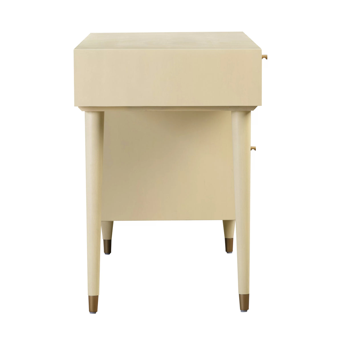 3-Drawer Wooden Desk with Cabinet I910