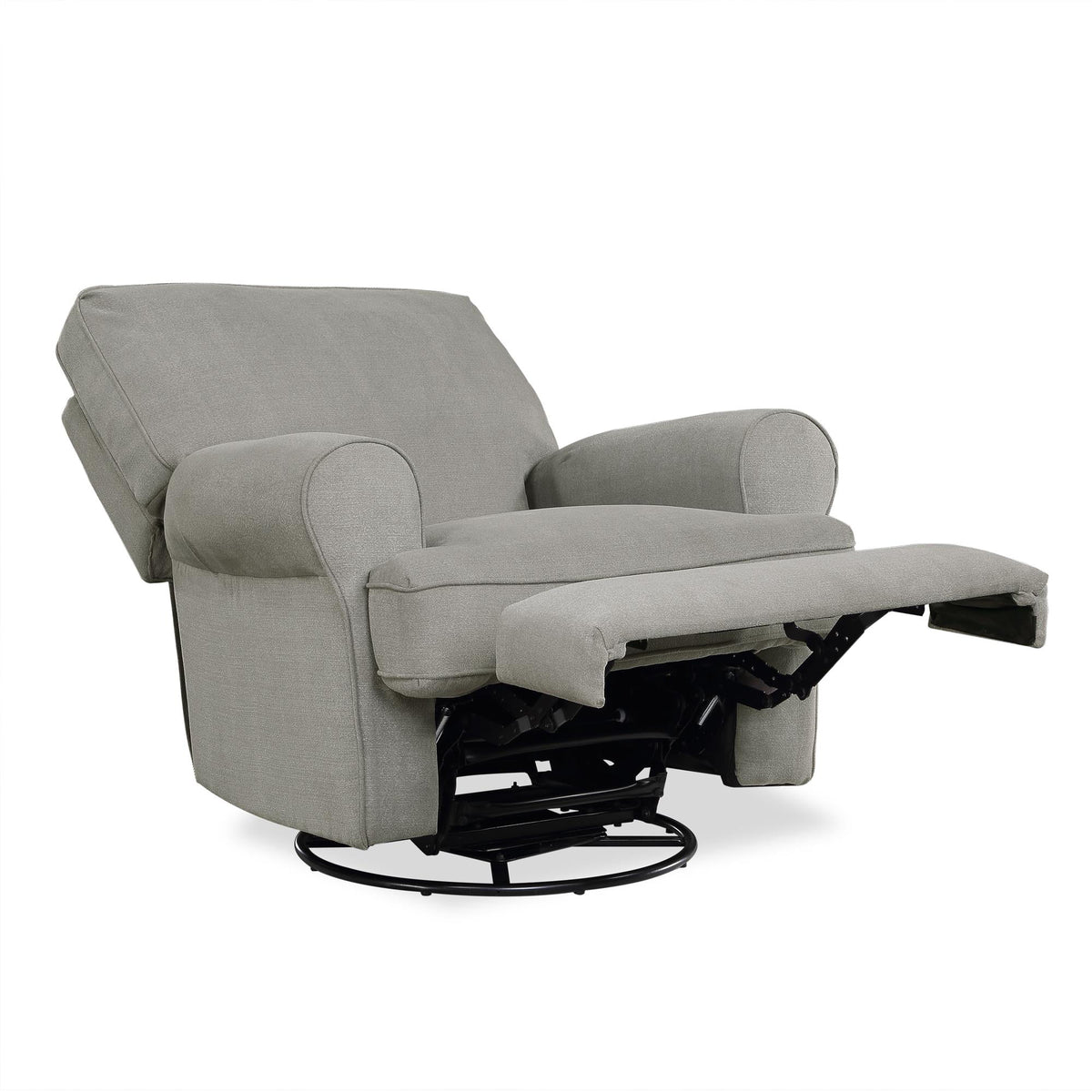 Gray Swivel Glider Recliner Chair X765