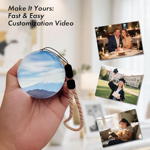 2.7" White Crystal Ball Video Player with Sound N347