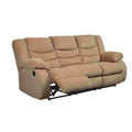 Mocha Brown Reclining Sofa E882687