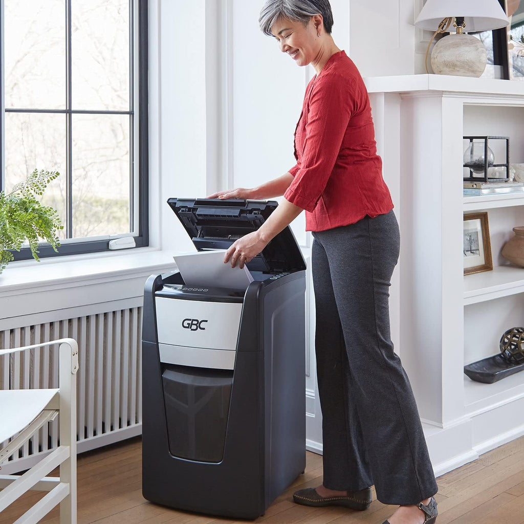 Auto Feed 100 Sheet Super Cross-Cut Paper Shredder H145