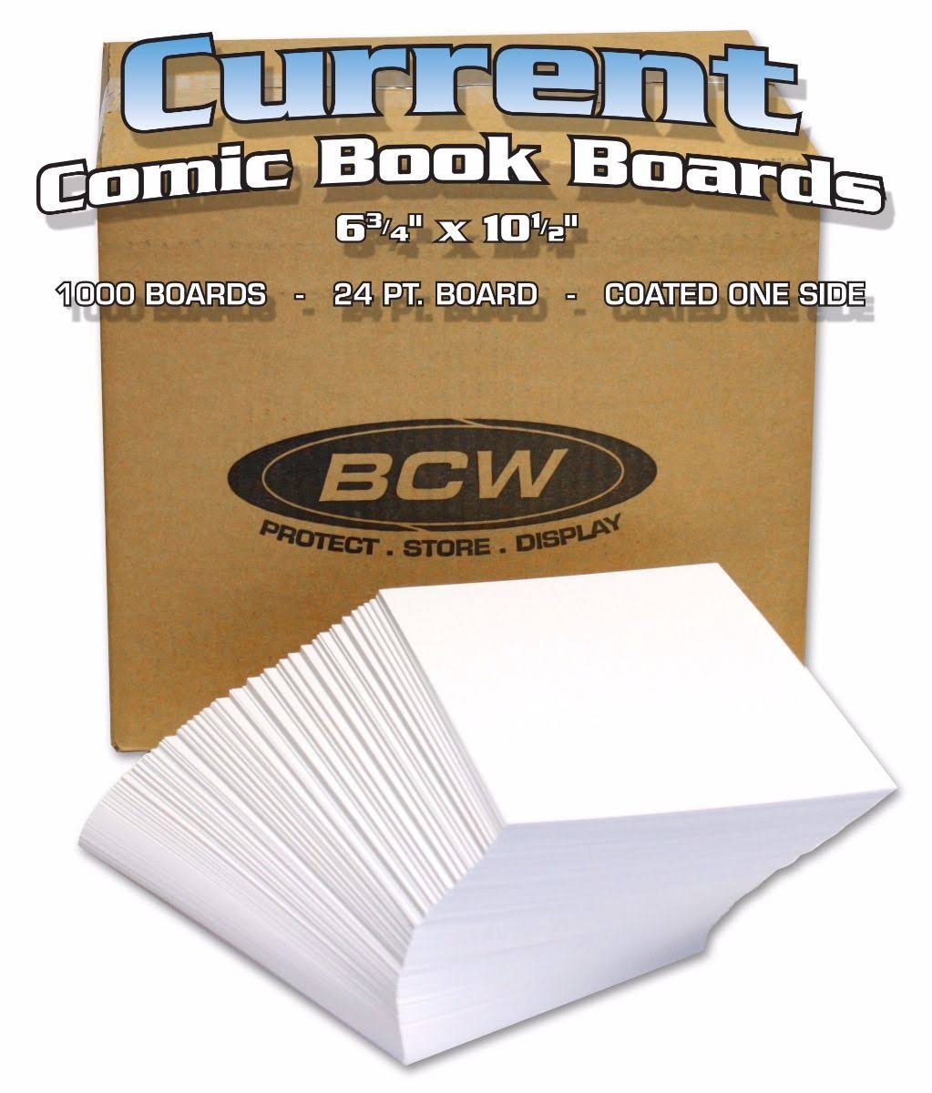1000 Comic Backing Boards W7262