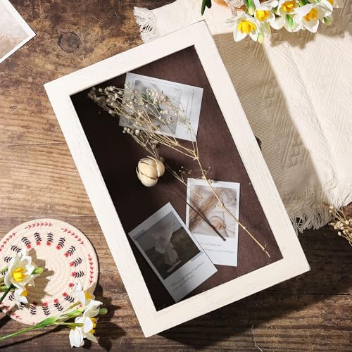 Black Extra Deep Shadow Box Frame with Linen Back D880835