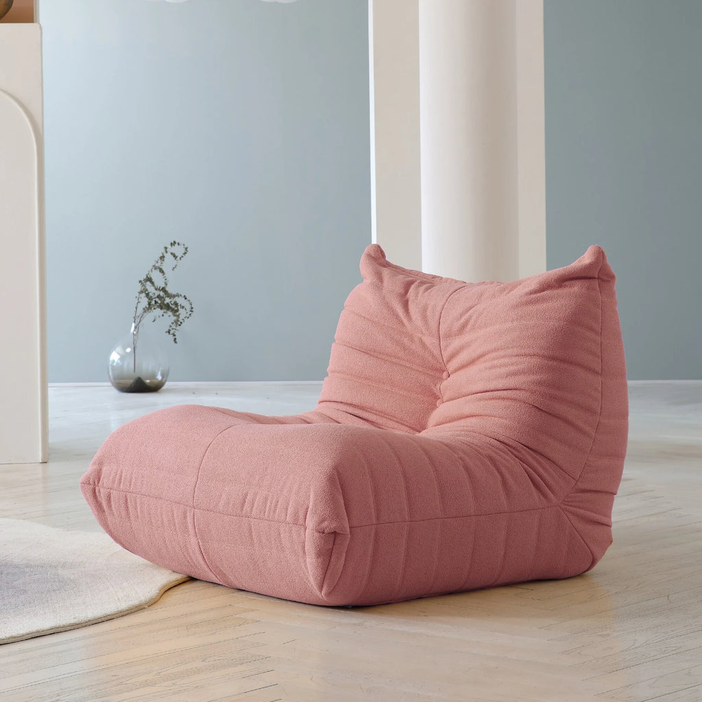 Teddy Velvet 3 Seats Lazy Floor Sofa N620