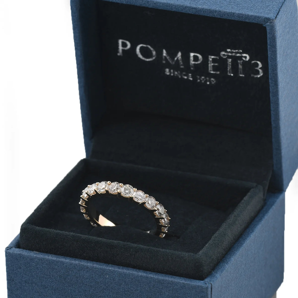 14K Yellow Gold Diamond Eternity Ring A690