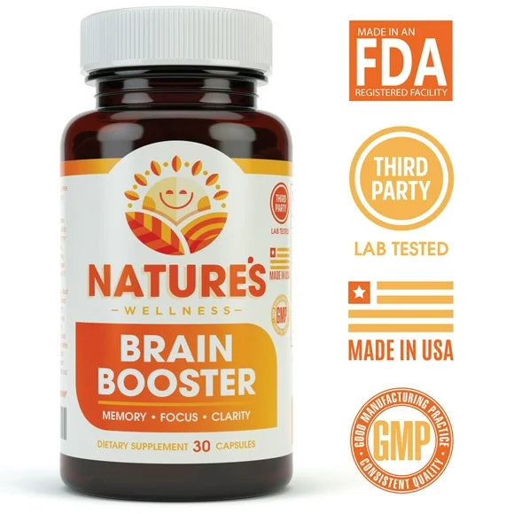 Natural Cognitive Enhancer Brain Supplement C826356