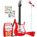 Blue Kids Electric Musical Guitar Play Set with Microphone and Amp A75526