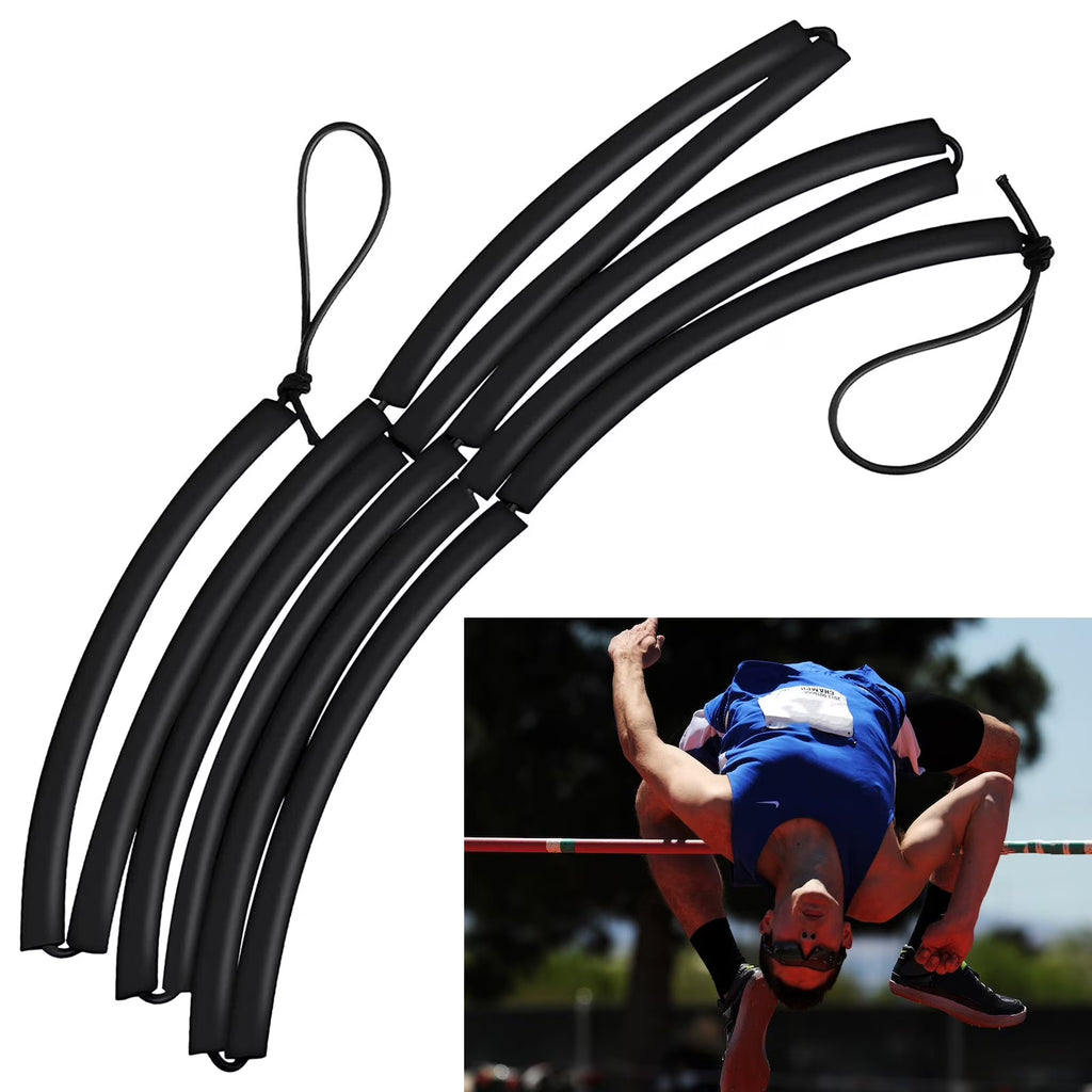 High Jump Bungee Elastic Crossbar Foam Track rope C244