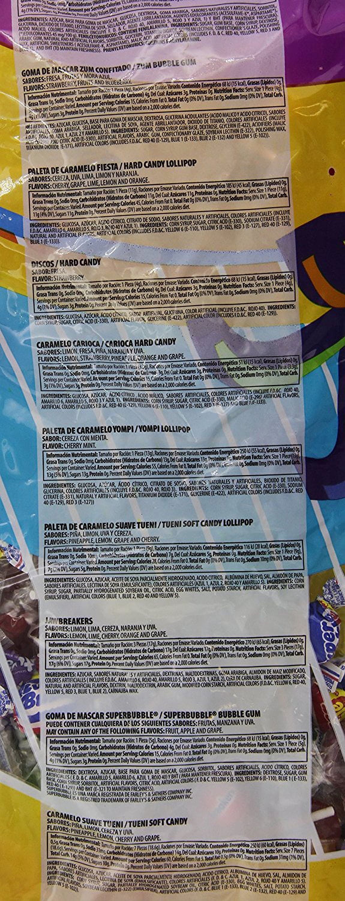Assorted Fruit Flavors Candy Mix 80 oz Bag U247