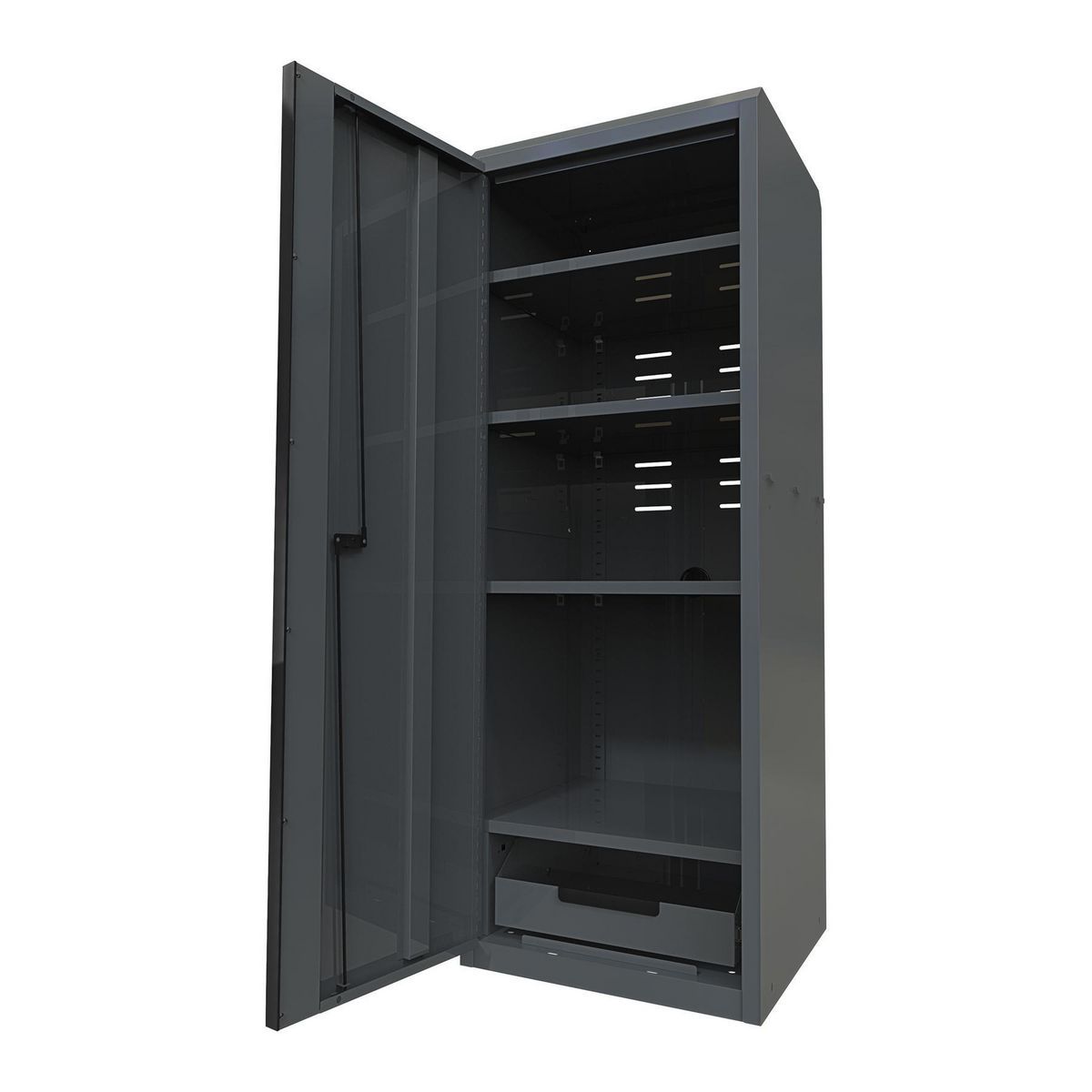 Blue 22 in. End Locker F522472