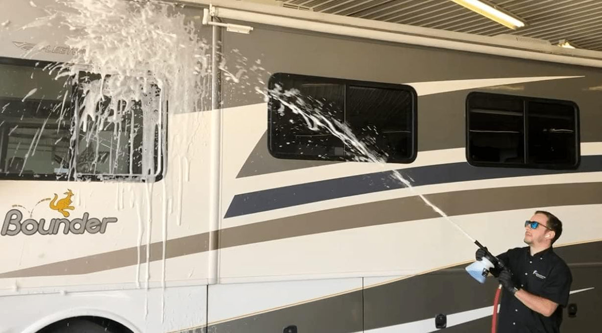 Foam Cannon for Garden Hose with 3 Dilution Tips E3816