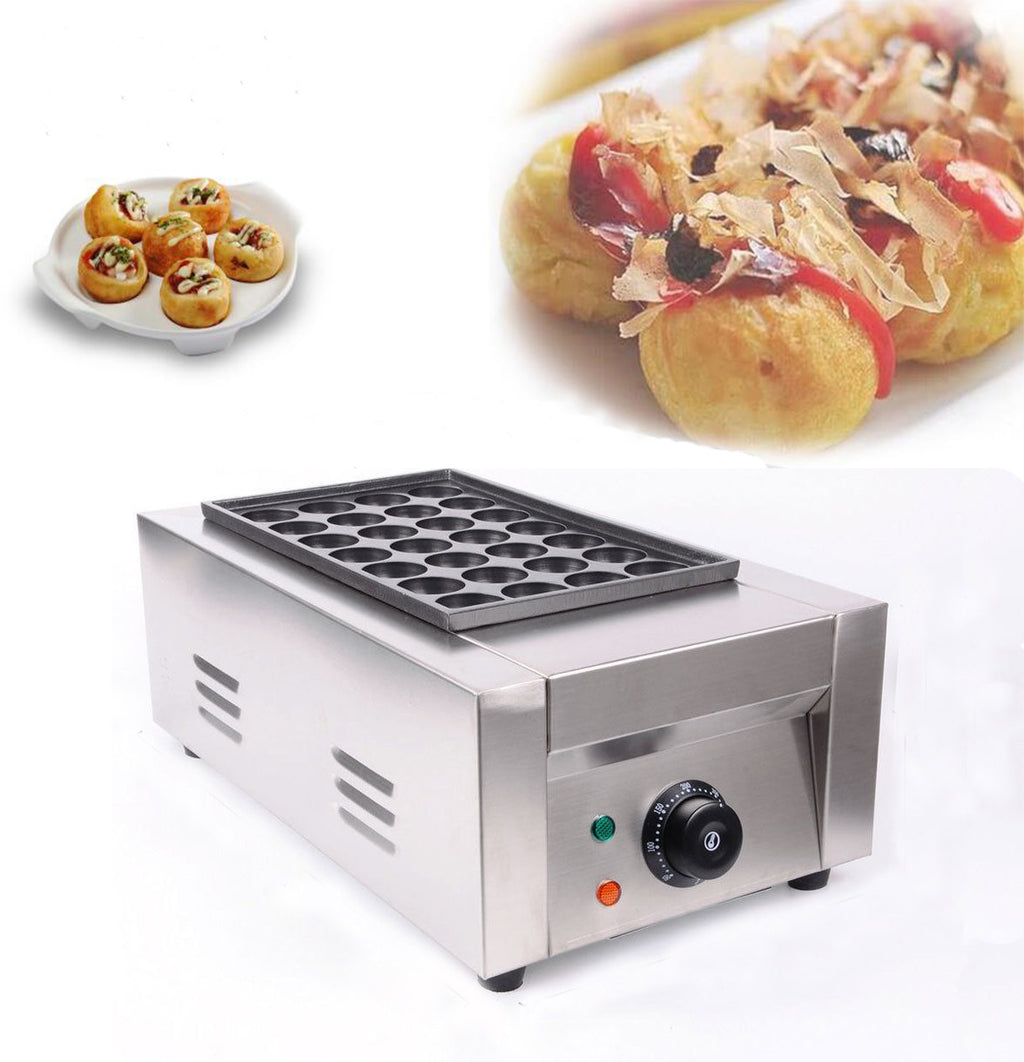 28Pcs Takoyaki Maker Electric Fish Ball Cake Machine D339636