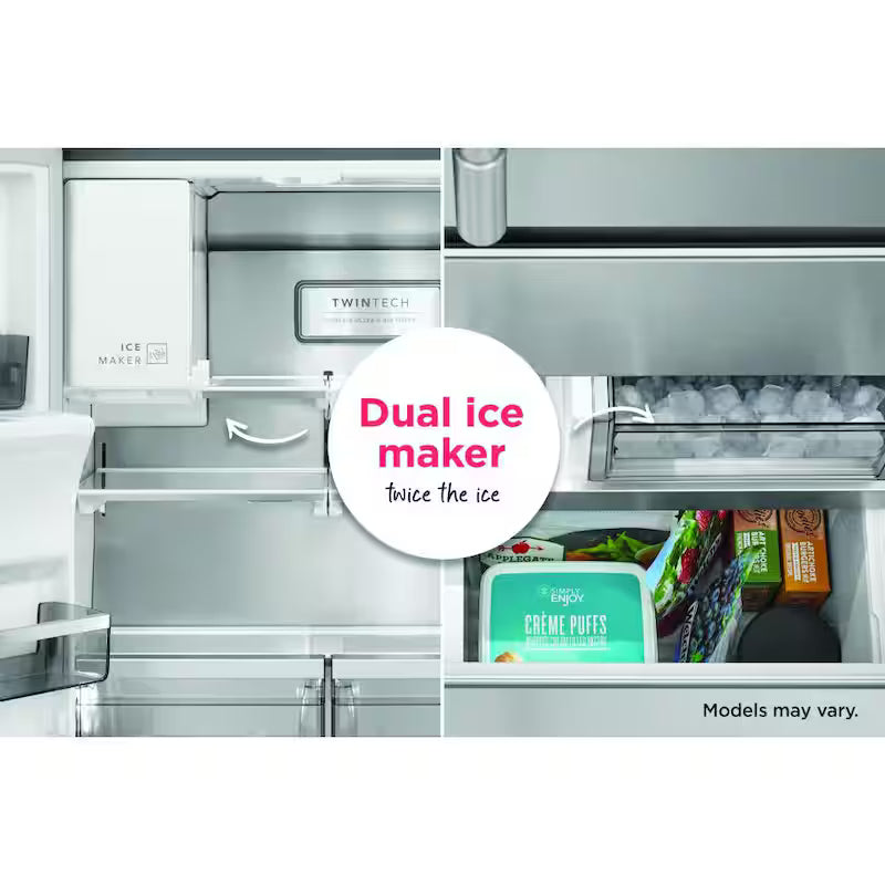 27.8 cu. ft. French Door Refrigerator Stainless Steel Y530