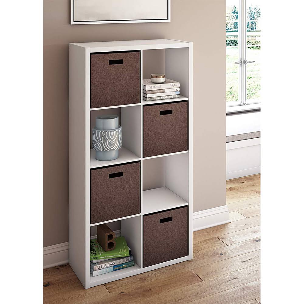 White 8-Cube Storage Organizer (3 Pack) T7343