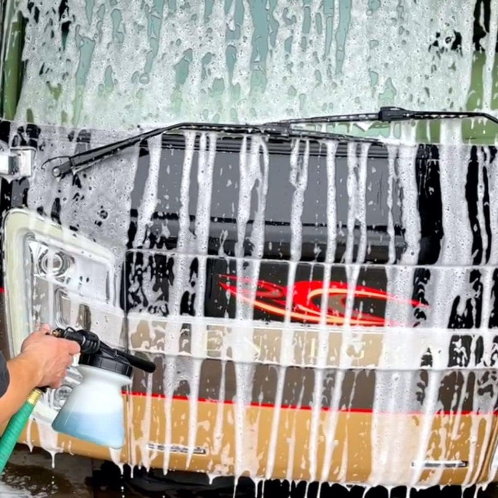 Foam Cannon for Garden Hose with 3 Dilution Tips E3816