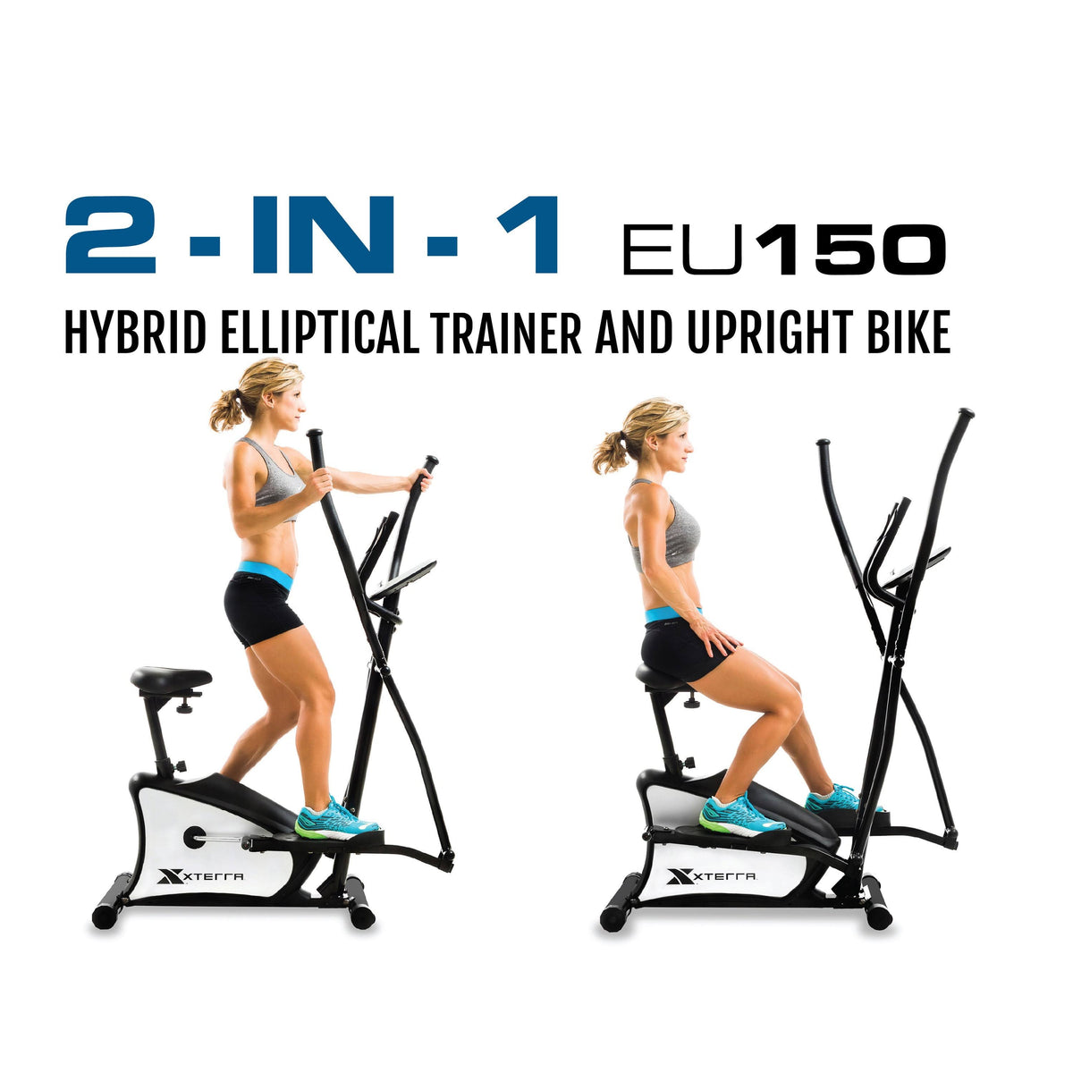 Elliptical/Upright Bike Hybrid S8308
