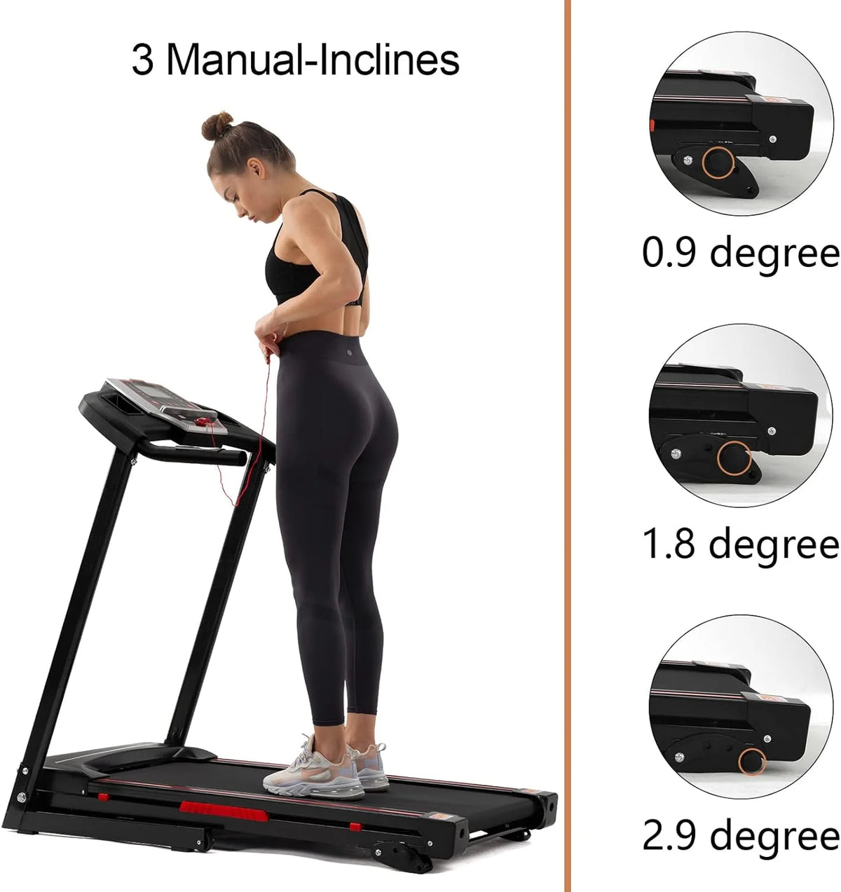 3.5HP Folding Incline Treadmill N649866