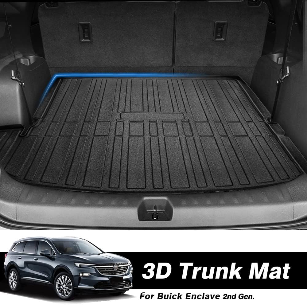 Black Non-Slip Cargo Liner for Buick Enclave X248662