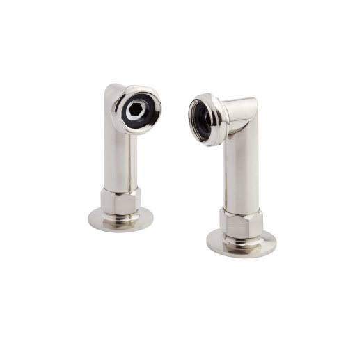 Brushed Nickel Deck Mount Couplers H3734