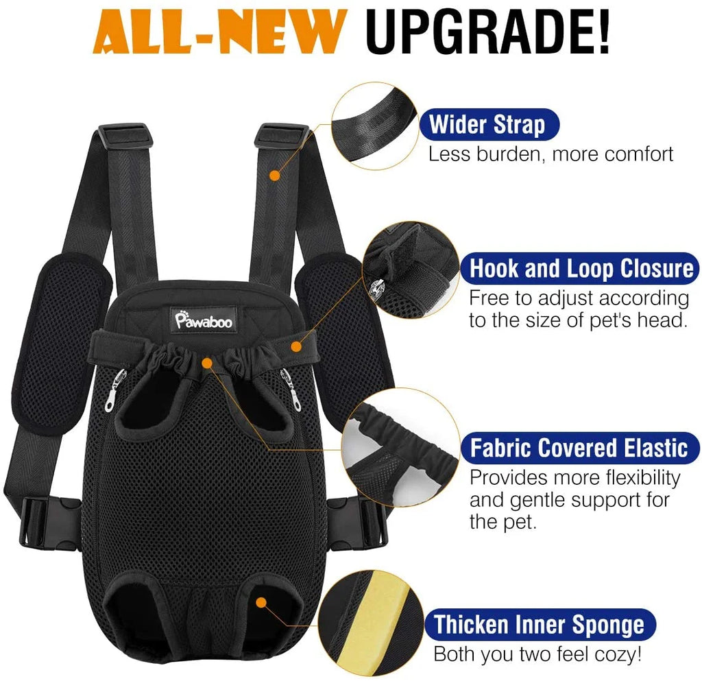Pet Carrier Backpack Travel Bag for Small Medium Dogs Cats Puppies H750696