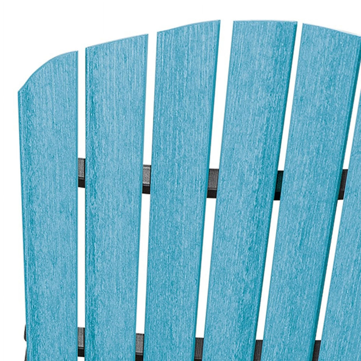 Aruba Blue and Black Glider with Center Table Y47796