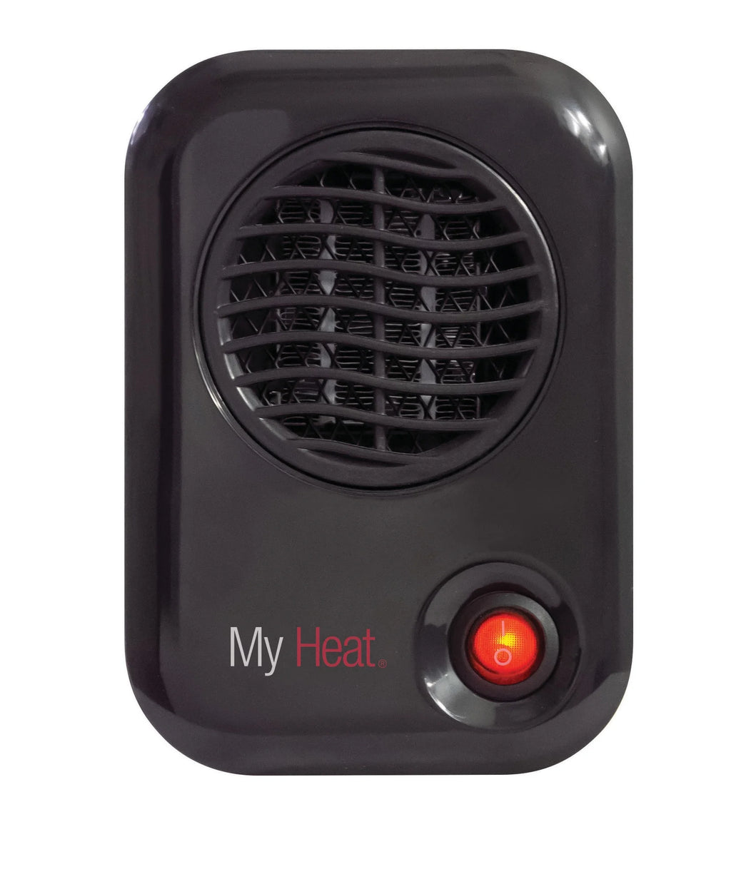 Black 6" Personal Tabletop Space Heater V5722