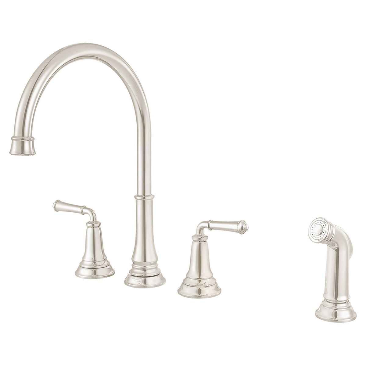 Widespread Kitchen Faucet Chrome Y252941