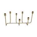 7 Taper Metal Candelabra Gold Q2739