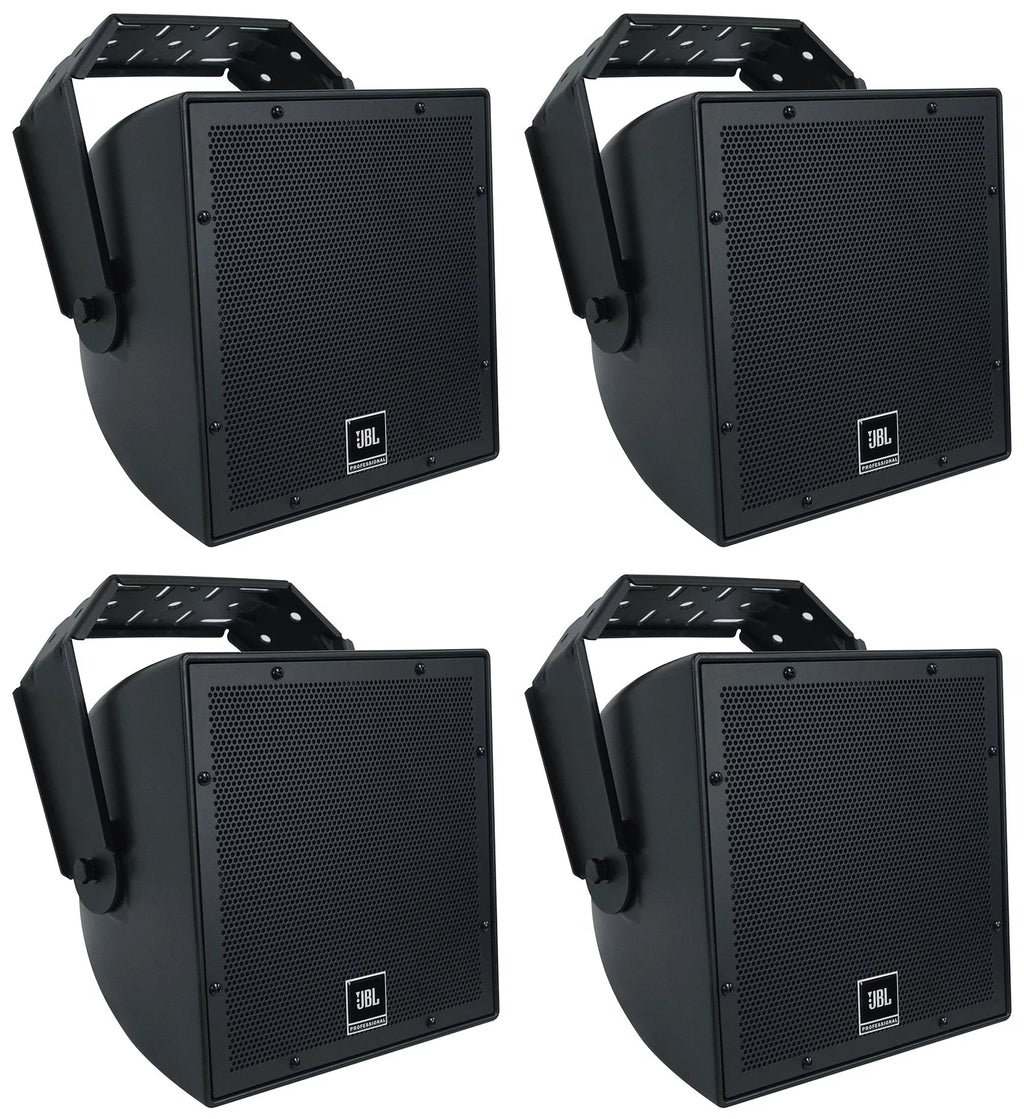 Black 8" Indoor/Outdoor Commercial Speakers B956