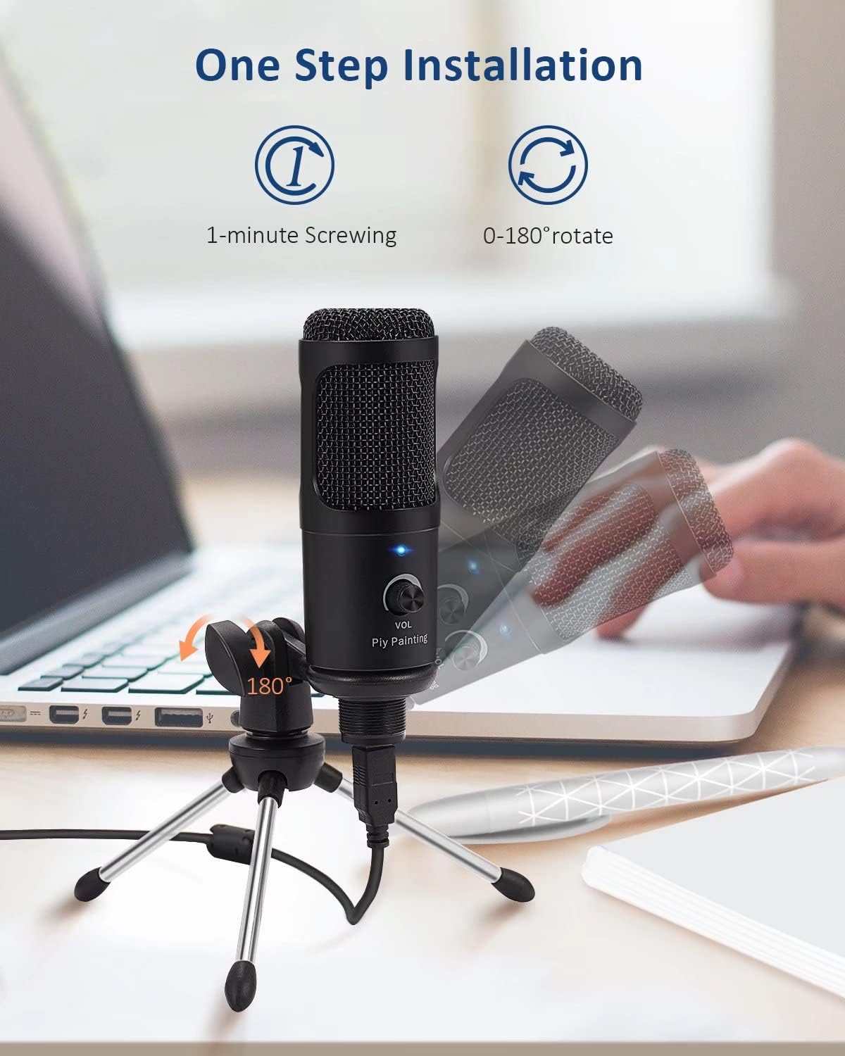 USB Condenser Studio Microphone M6084