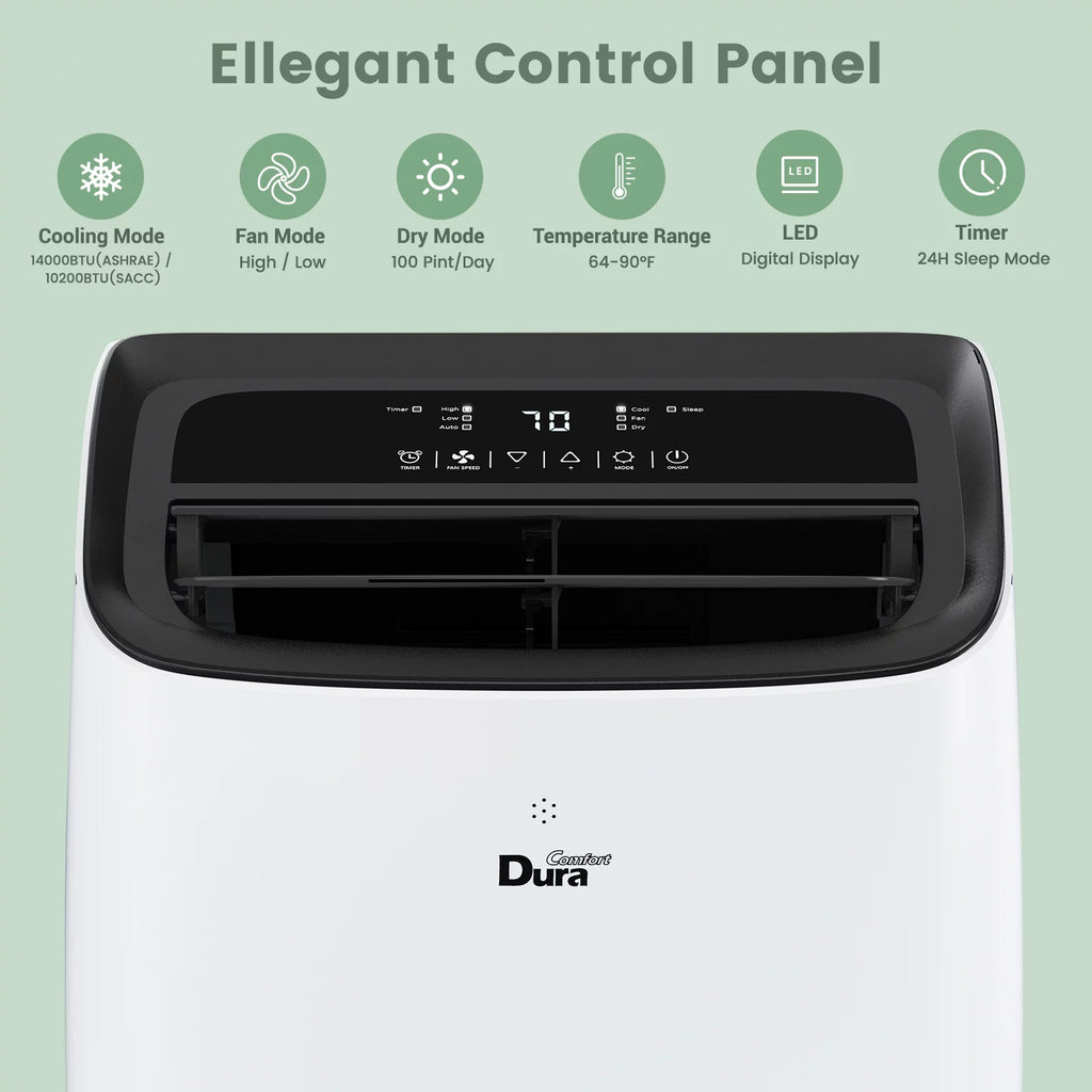10200 BTU Portable Air Conditioner with Dehumidifier C798